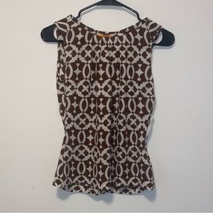 Tory Burch Sleeveless Silk Top